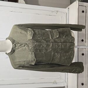 SANCTUARY snap front blouse..   #6074